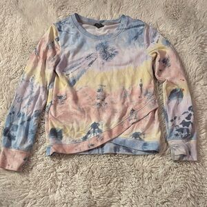 Tie-Dye Long Sleeve Shirt Girls 7/8